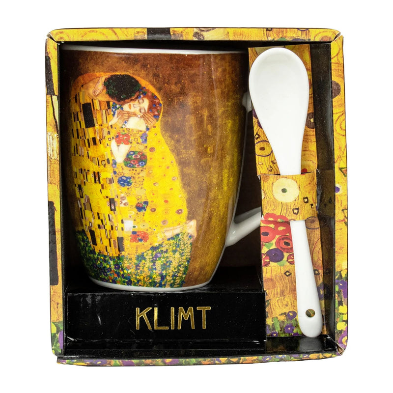 Mug avec cuillère Le Baiser - Klimt