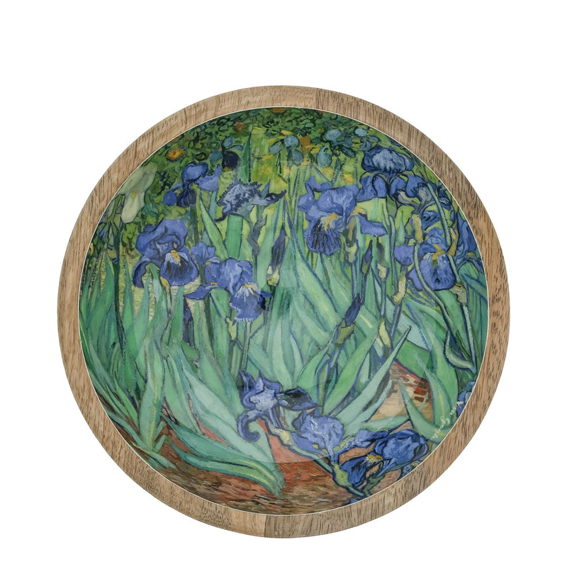 Coupelle en bois ronde Iris - Van Gogh