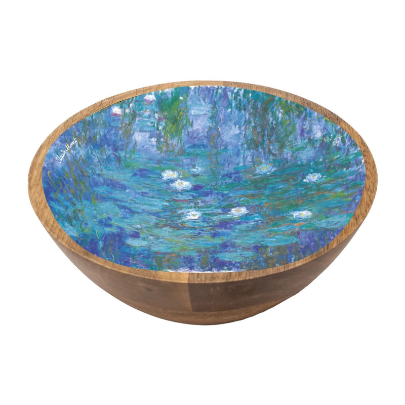 Coupelle en bois ronde Nymphéas - Monet