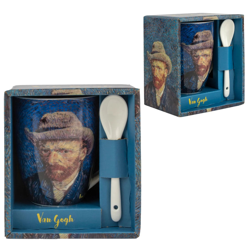 Mug avec cuillère Autoportrait - Van Gogh