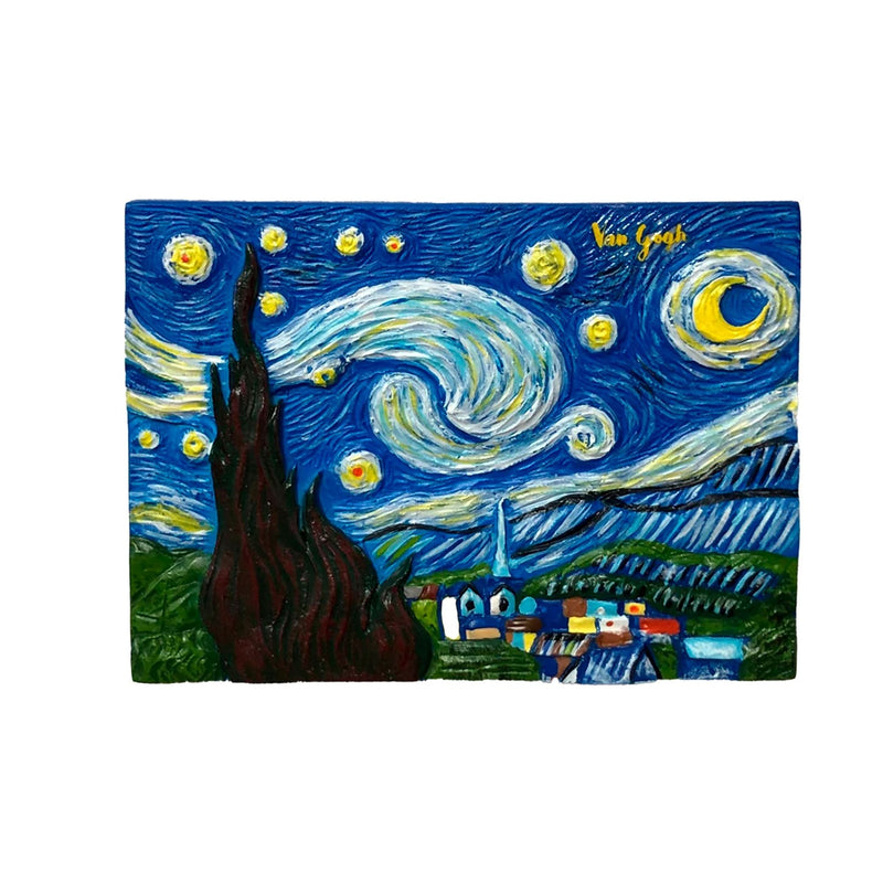 Magnet Résine Nuit Étoilée - Van Gogh