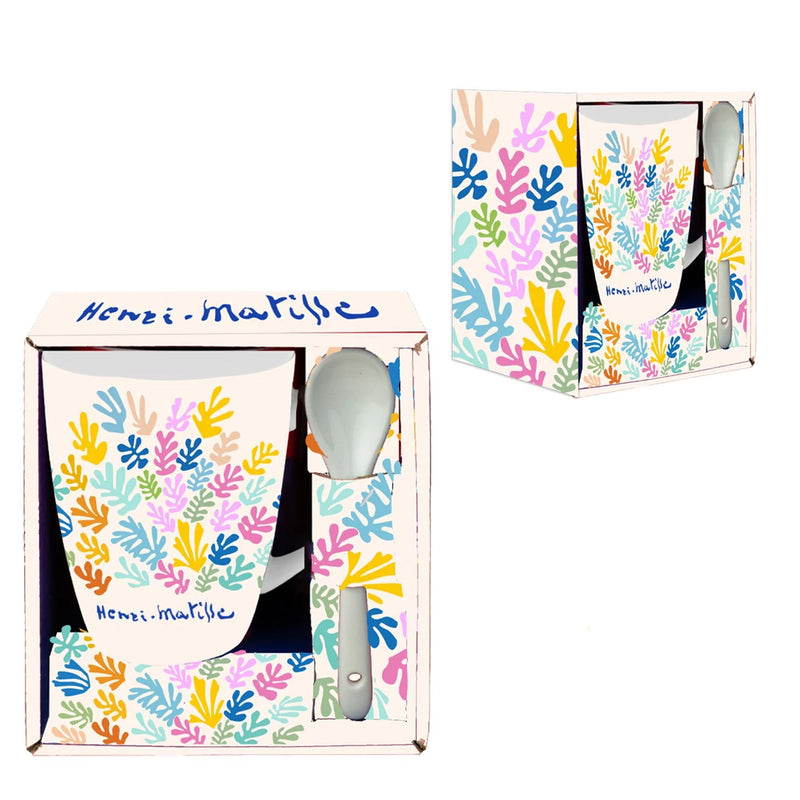 Mug avec cuillère La Gerbe - Matisse