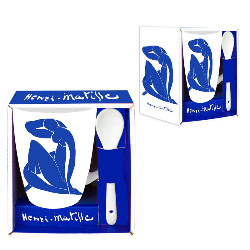 Mug avec cuillère Nu Bleu - Matisse