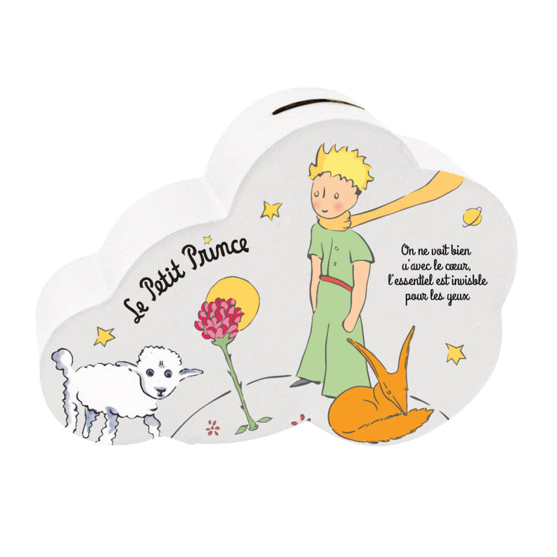 Tirelire Nuage Rose Renard Mouton - Le Petit Prince