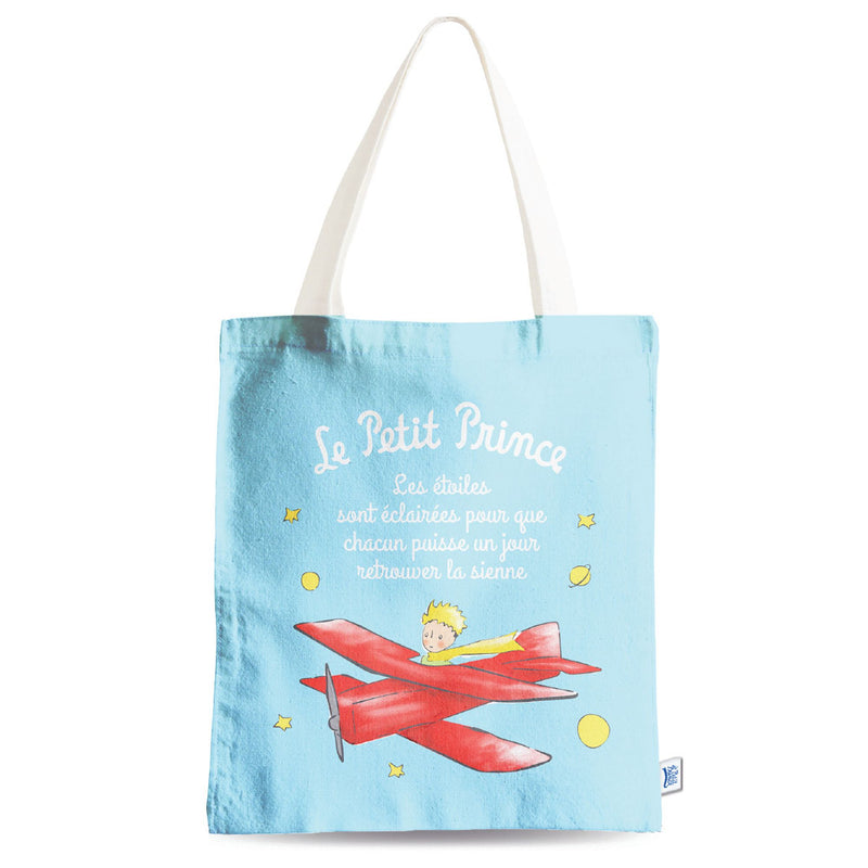 Sac coton Avion - Le Petit Prince