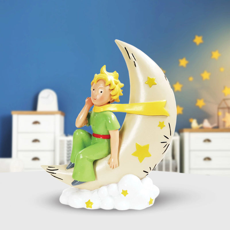 Figurine Le Petit Prince lune