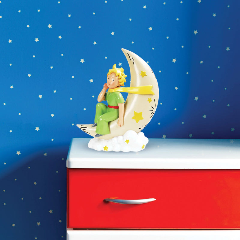 Figurine Le Petit Prince lune