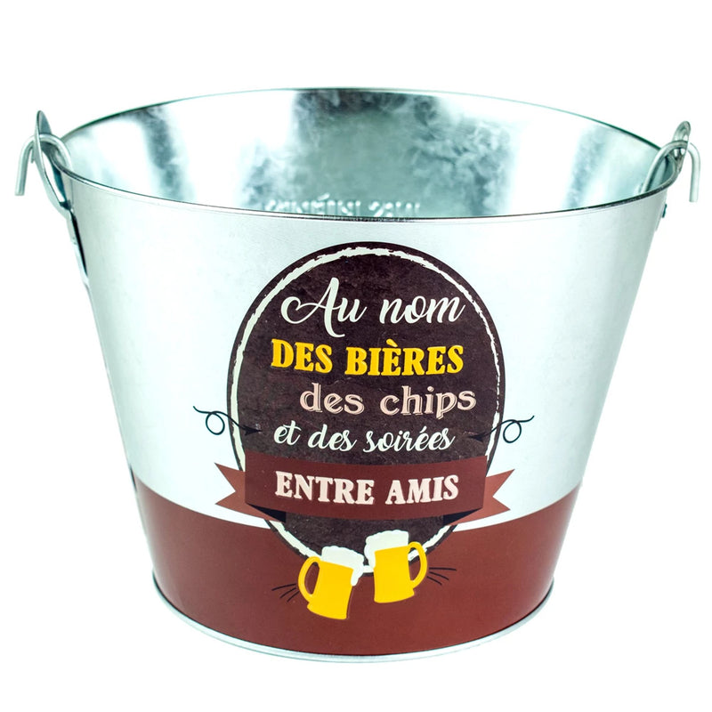 Seau à bière Au nom des bières - Déco Intemporelle