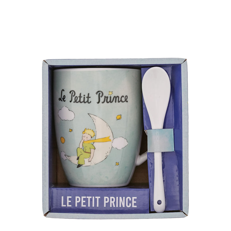 Mug avec cuillère Lune - Le Petit Prince