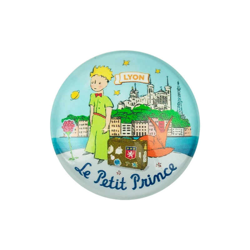 Magnet en verre Le Petit Prince à Lyon - Le Petit Prince
