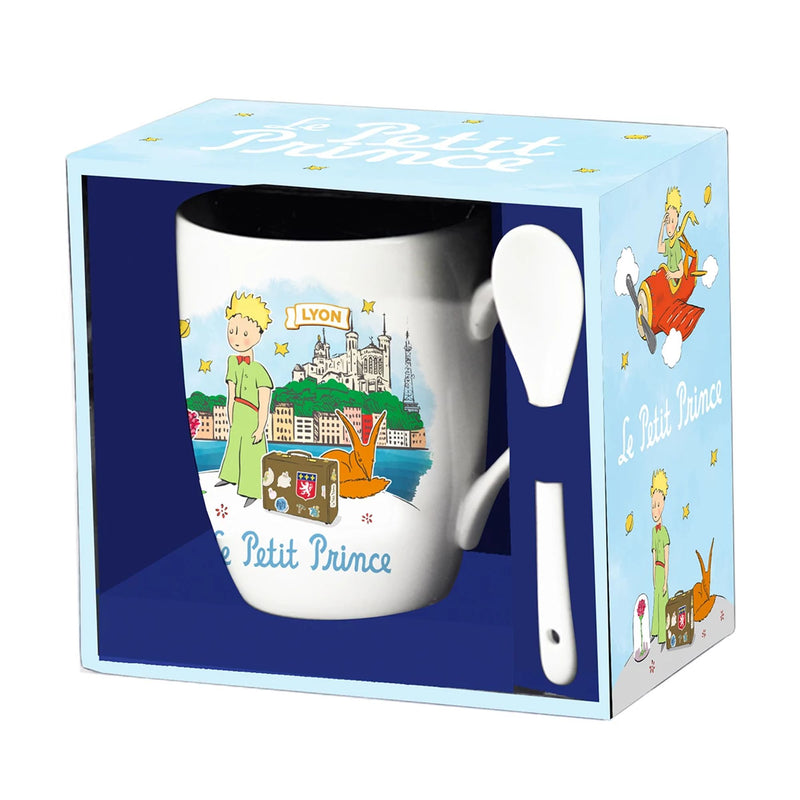 Mug avec cuillère Le Petit Prince à Lyon - Le Petit Prince