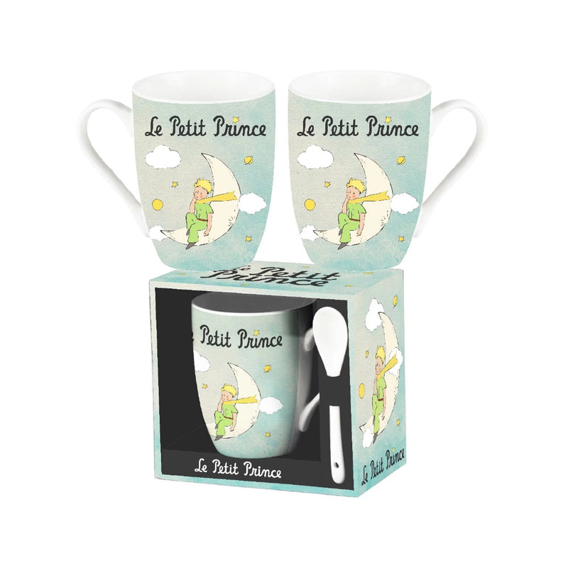 Tasse avec cuillère Lune - Le Petit Prince