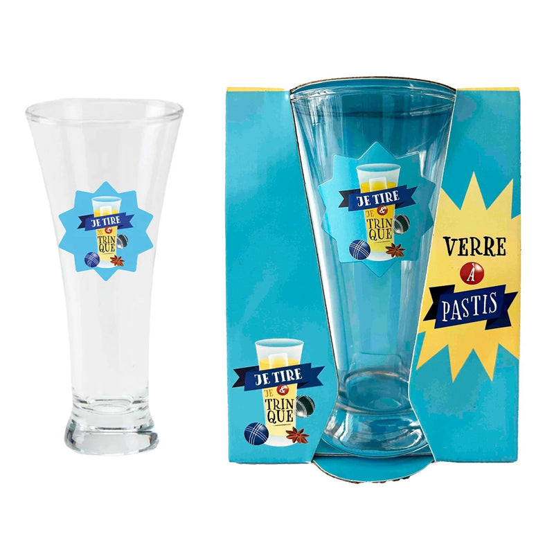 Coffret Verre à Pastis Tire et Trinque - Déco Intemporelle