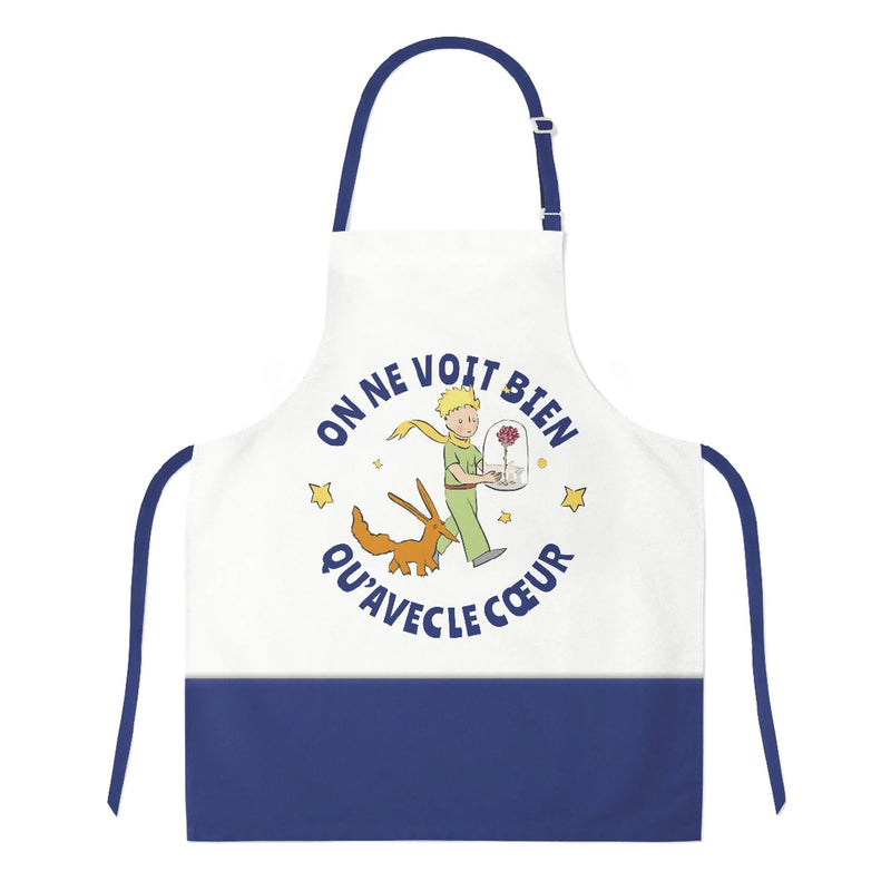 Tablier pour enfant Bleu Citation - Le Petit Prince