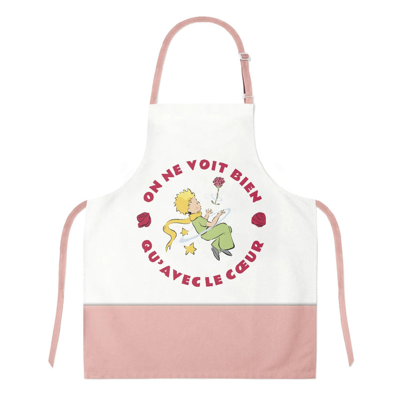 Tablier pour enfant Rose Citation - Le Petit Prince
