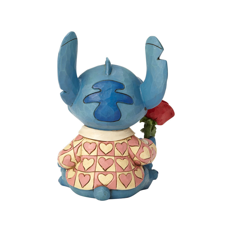 Figurine Stitch Saint-Valentin - Disney Traditions