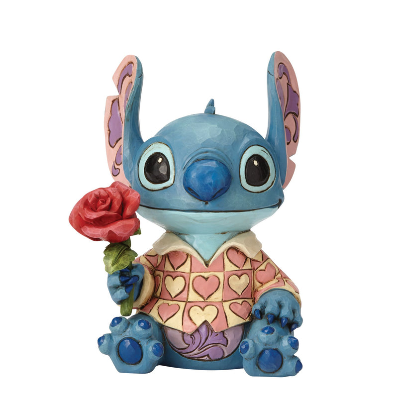 Figurine Stitch Saint-Valentin - Disney Traditions