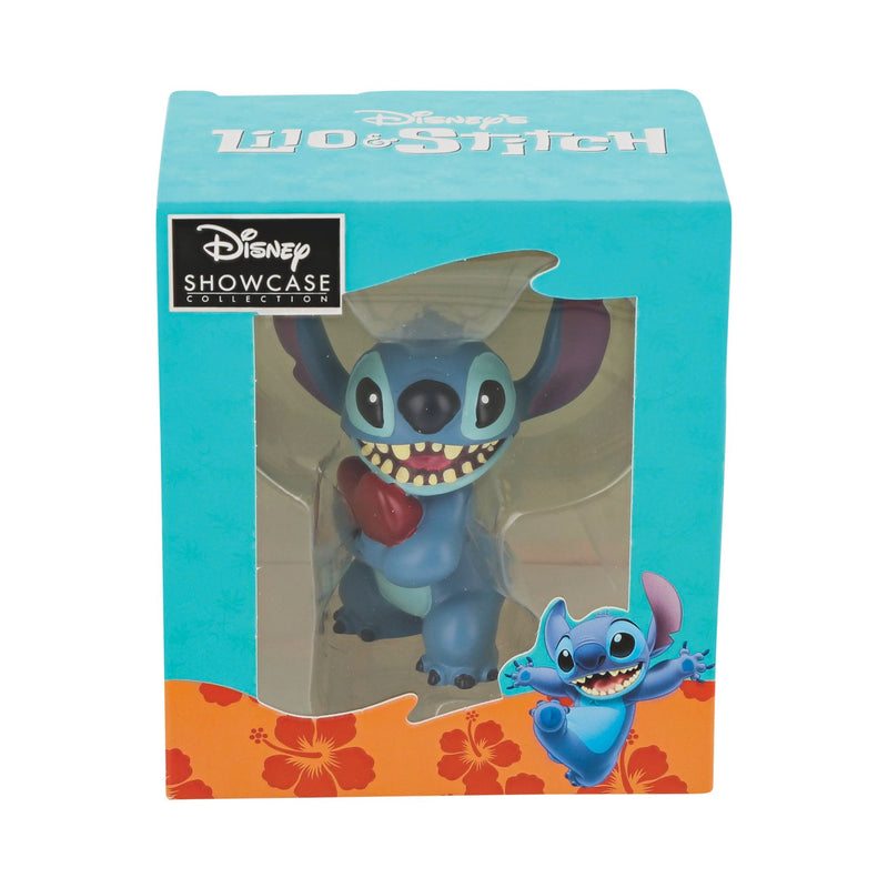 Mini Figurine Stitch avec un cœur - Disney Showcase