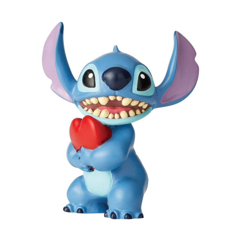 Mini Figurine Stitch avec un cœur - Disney Showcase