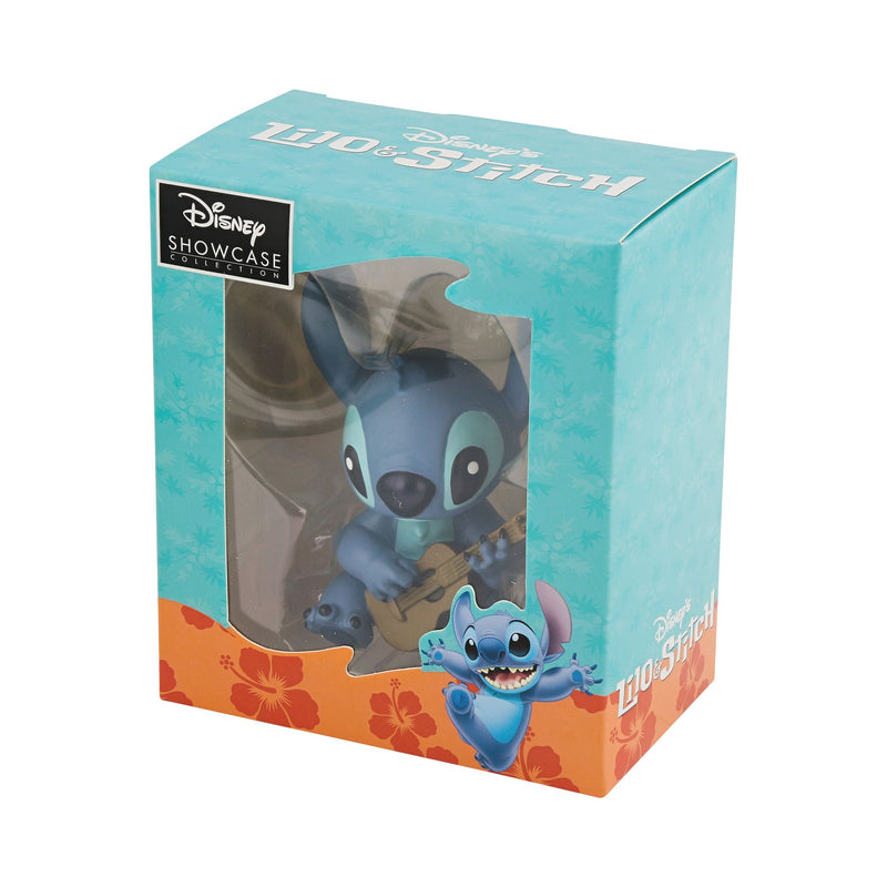 Mini Figurine Stitch avec une guitard - Disney Showcase