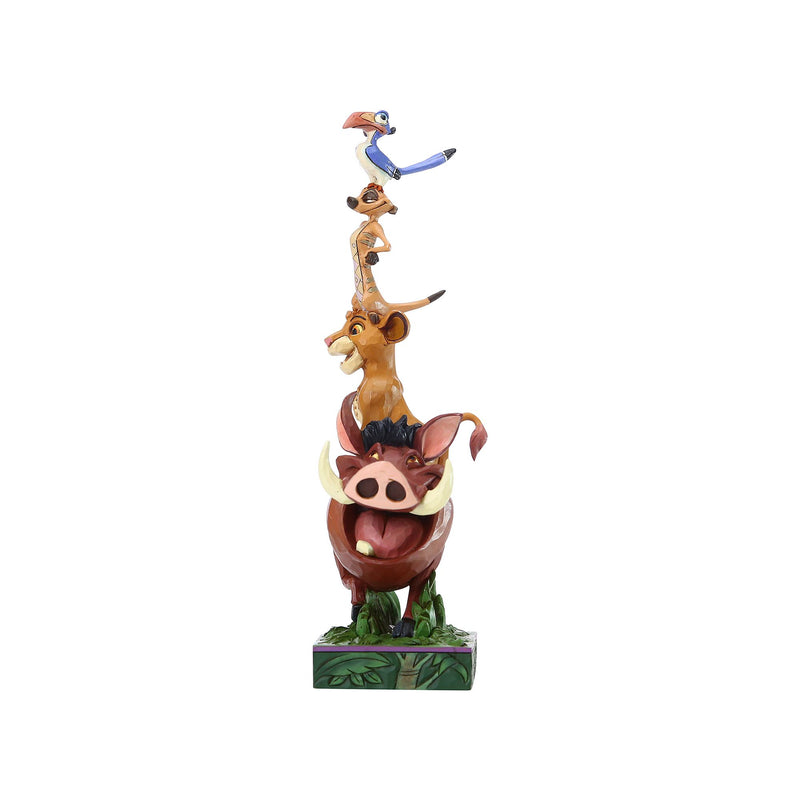 Figurine Simba, Pumbaa, Timon et Zazu - Disney Traditions