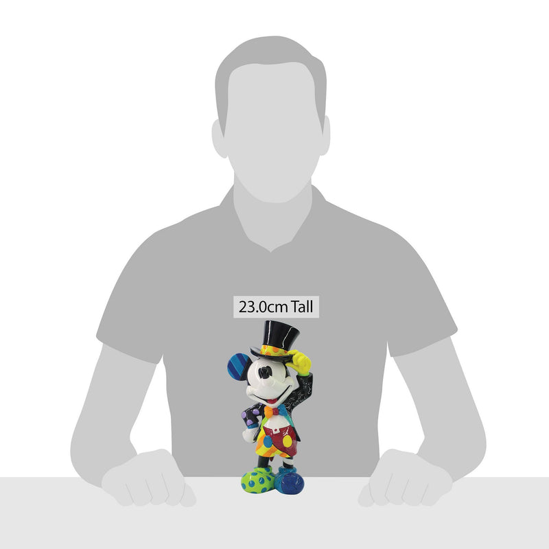 Figurine Mickey Mouse avec un chapeau - Disney by Britto