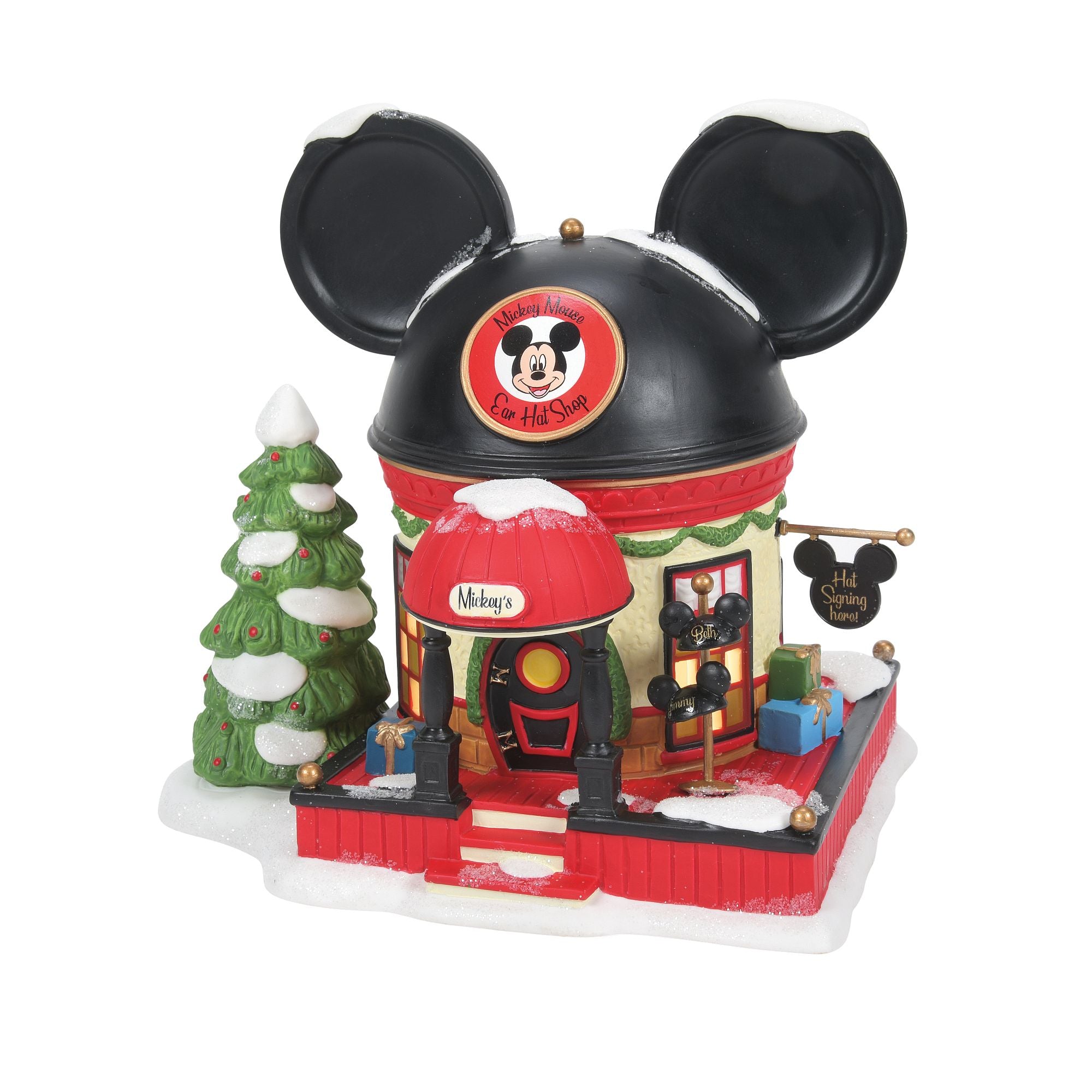 Figurine Mickey Mouse Britto Par Enesco – Chapeau Haut-de-forme – Collection Art