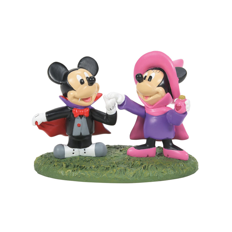 Figurine Mickey et Minnie en costume d&