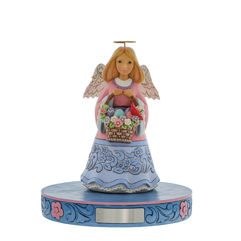 Figurine Ange avec panier d&