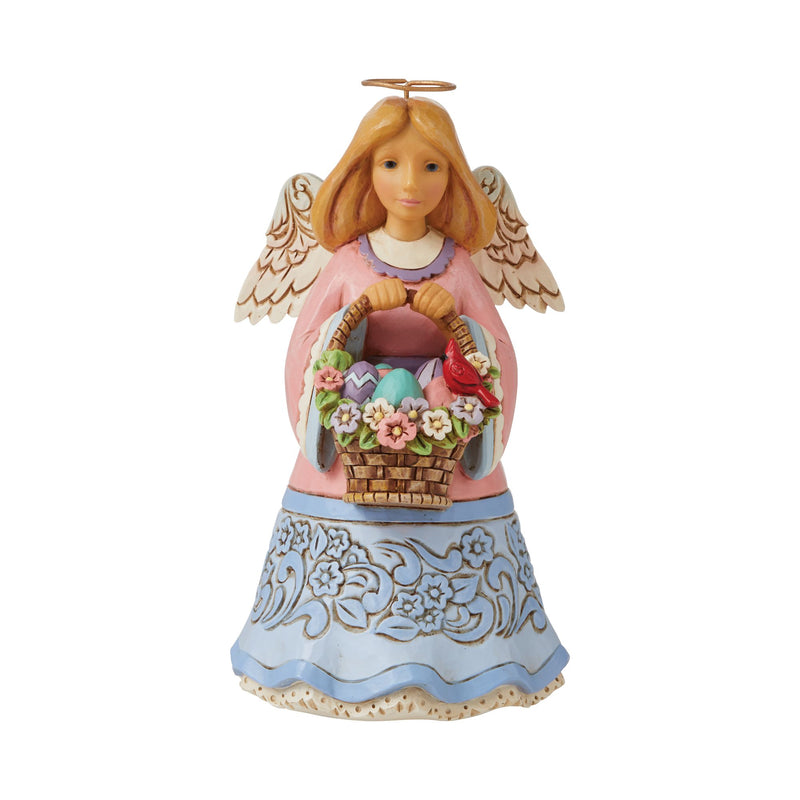 Figurine Ange avec panier d&