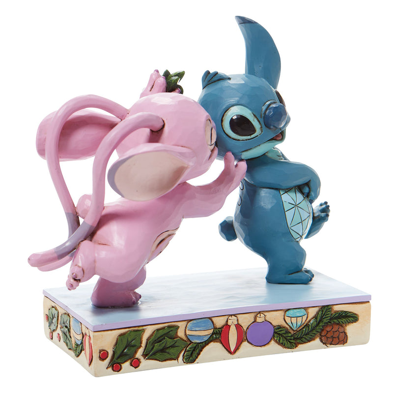 Figurine Stitch et Angel Noël - Disney Traditions