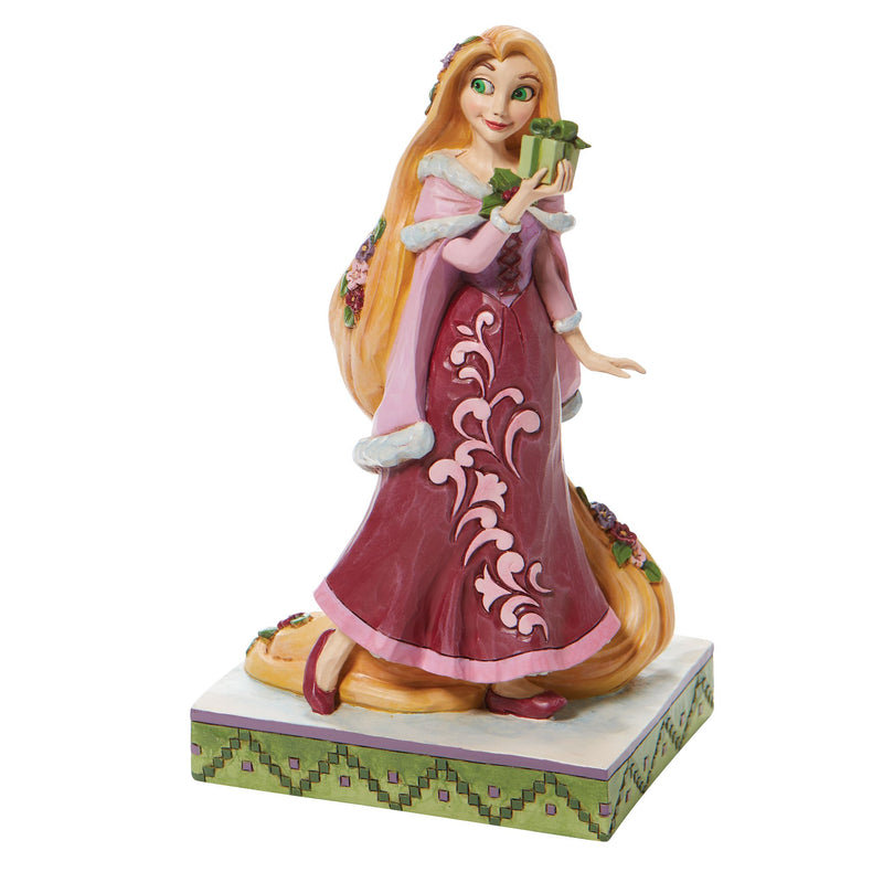 Figurine Raiponce Noël - Disney Traditions