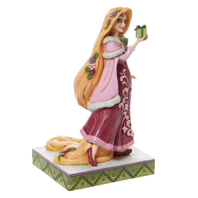 Figurine Raiponce Noël - Disney Traditions