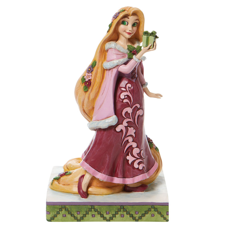 Figurine Raiponce Noël - Disney Traditions