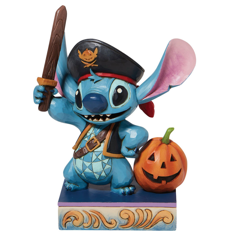 Figurine Stitch pirate Halloween - Disney Traditions
