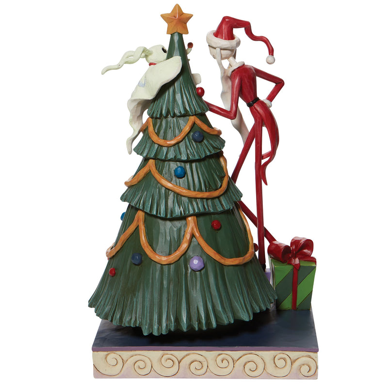 Figurine Jack Skellington et Zero Noël - Disney Traditions