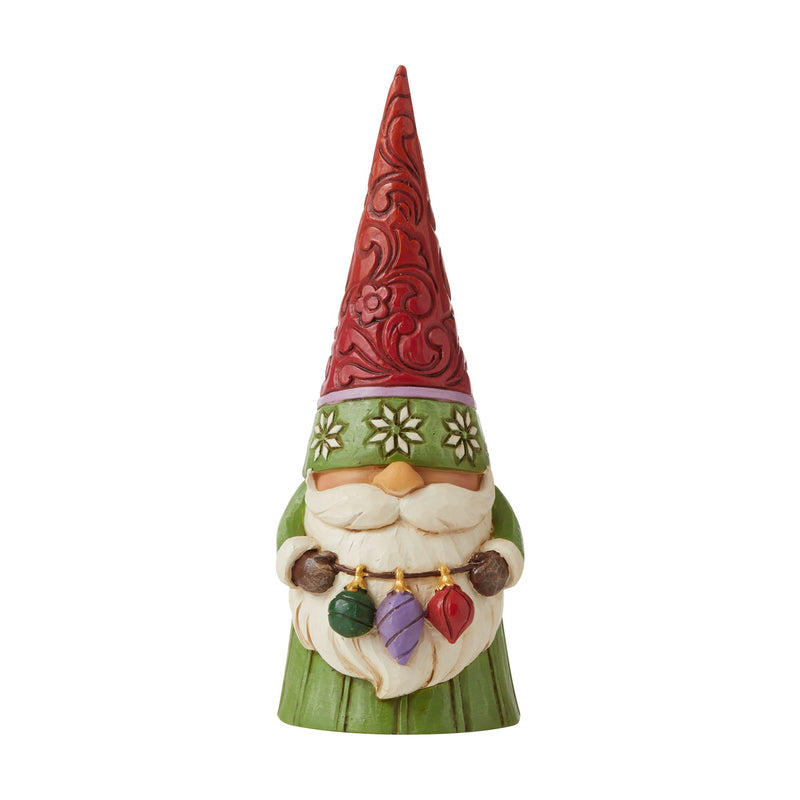 Figurine Gnome de Noël guirlandes - Heartwood Creek