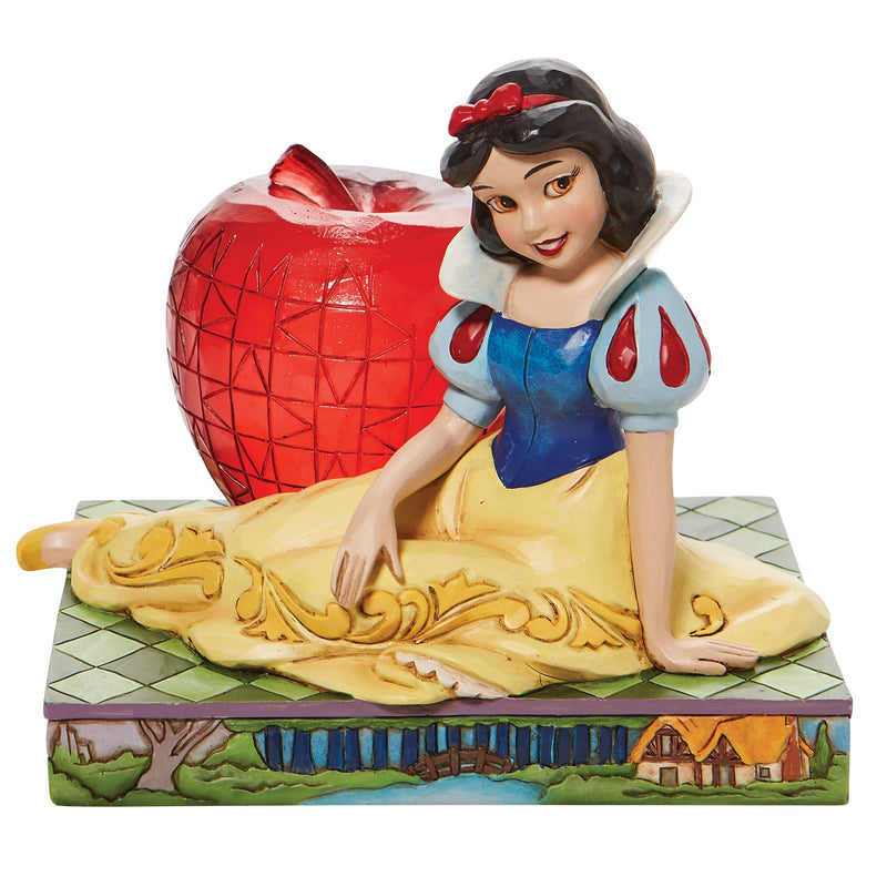 Figurine Blanche-Neige avec Pomme - Disney Traditions