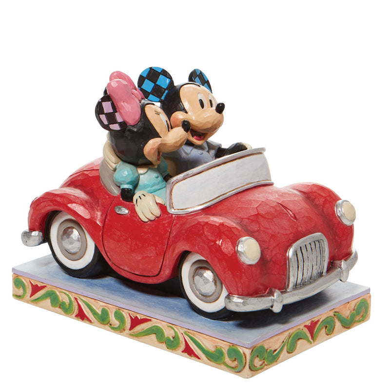 Mickey & Minnie en voiture - Disney Traditions
