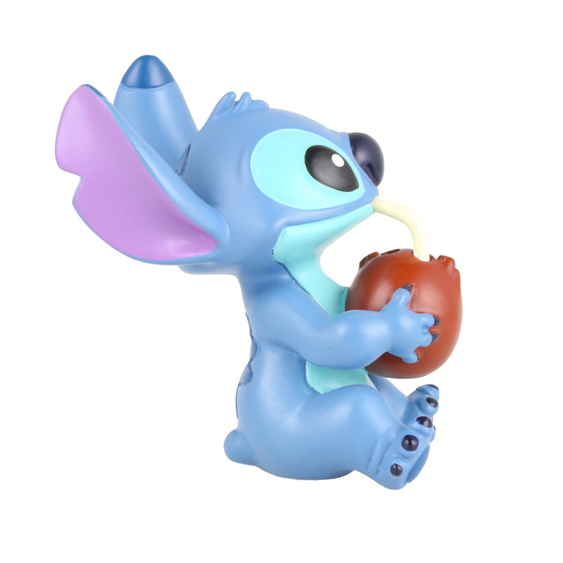 Mini Figurine Stitch avec une noix de coco - Disney Showcase
