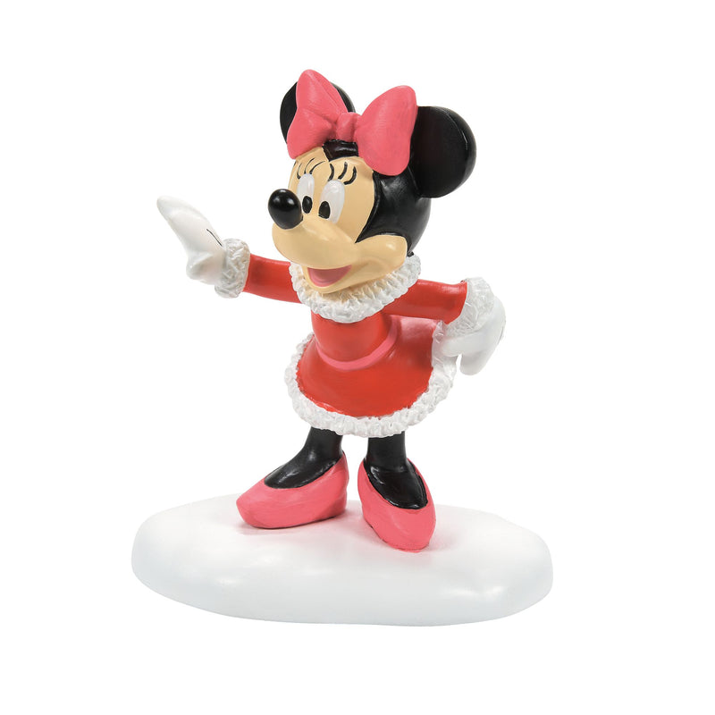 Figurine Minnie Noël - Disney Village