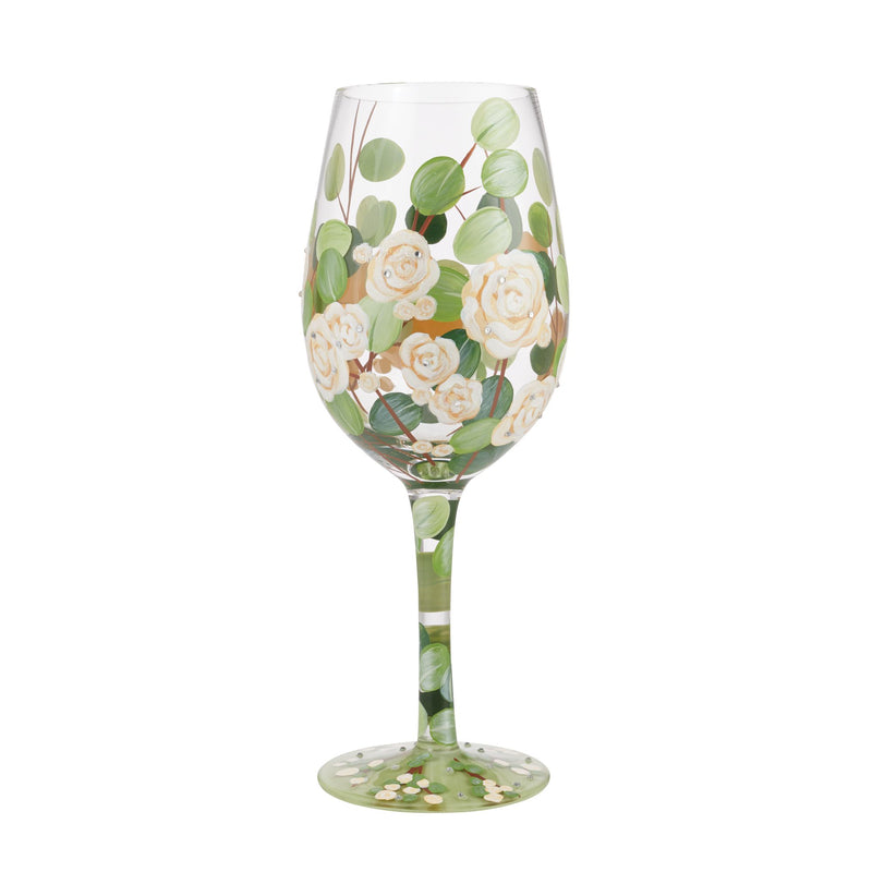 Verre à vin Bouquet de Fleurs - Lolita