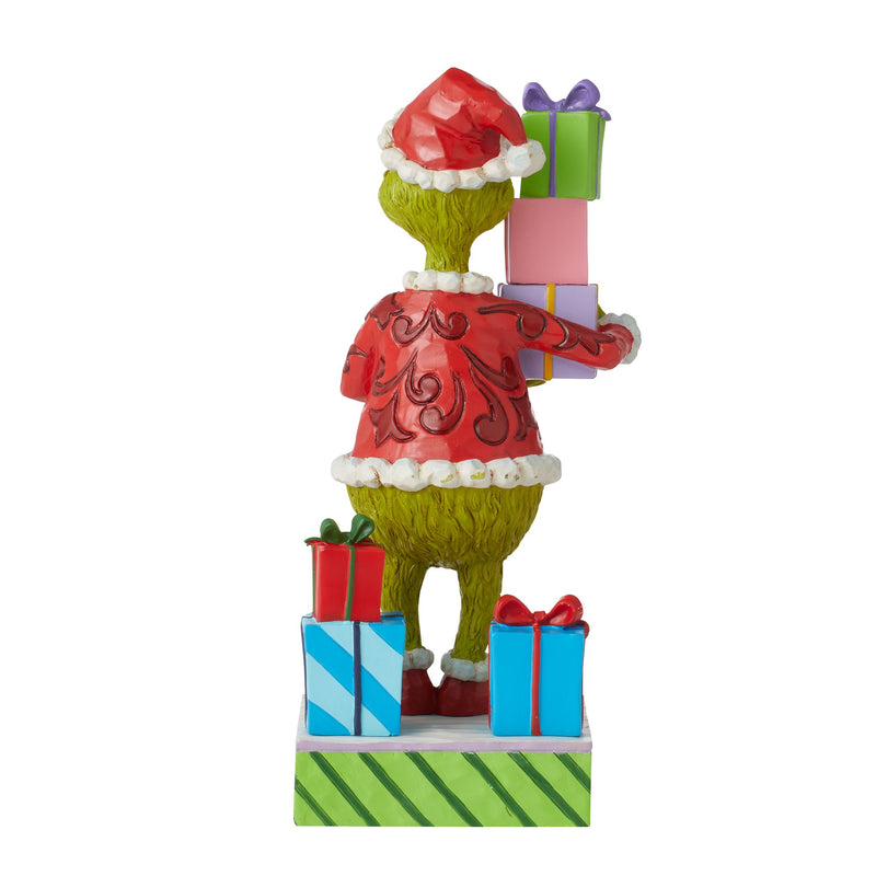 Figurine Grinch Cadeaux - Grinch by Jim Shore