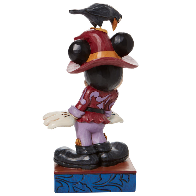 Figurine Mickey Épouvantail avec Corbeau - Disney Traditions