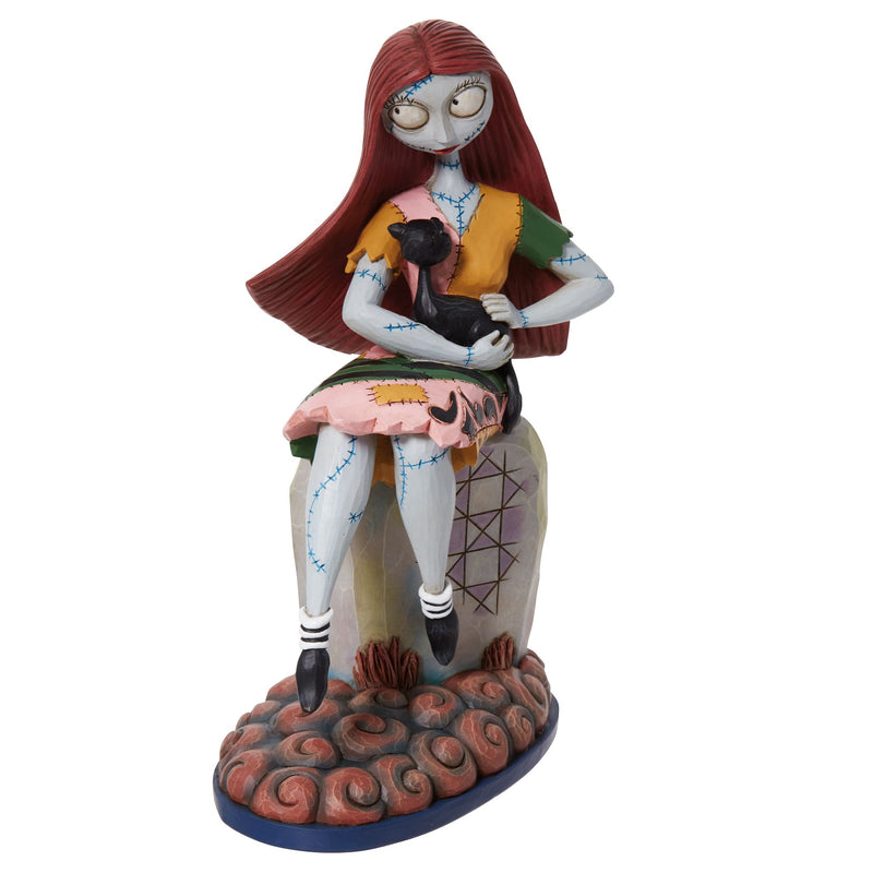 Figurine Sally sur pierre tombale - Disney Traditions