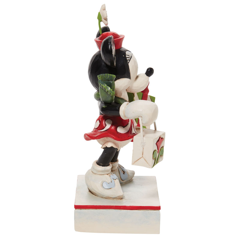 Figurine Minnie avec cadeaux - Disney Traditions