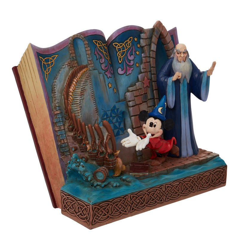 Figurine Storybook Mickey Sorcier - Disney Traditions