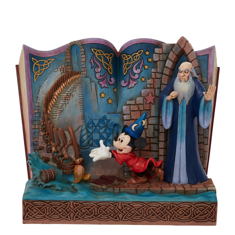Figurine Storybook Mickey Sorcier - Disney Traditions