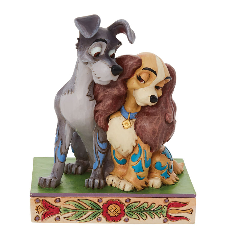 Figurine La Belle et le Clochard Amoureux - Disney Traditions