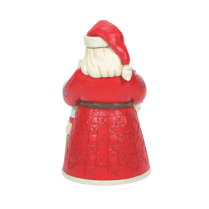 Figurine Père Noël avec Gnome 2022 Hallmark Exclusive - Heartwood Creek